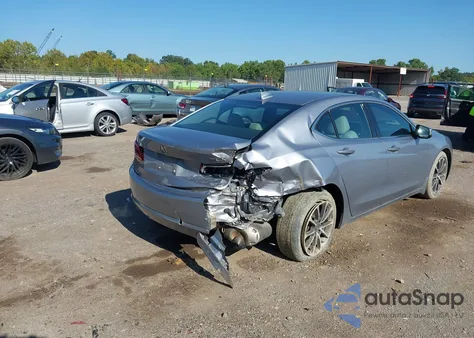 2015 Acura Tlx V6 Tech из США, поврежденный, VIN 19UUB2F54FA017818